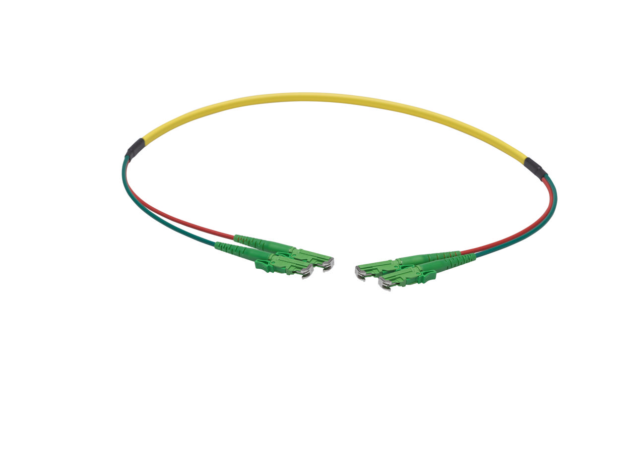 LWL-Kabel 9/125um duplex E2000APC 1m